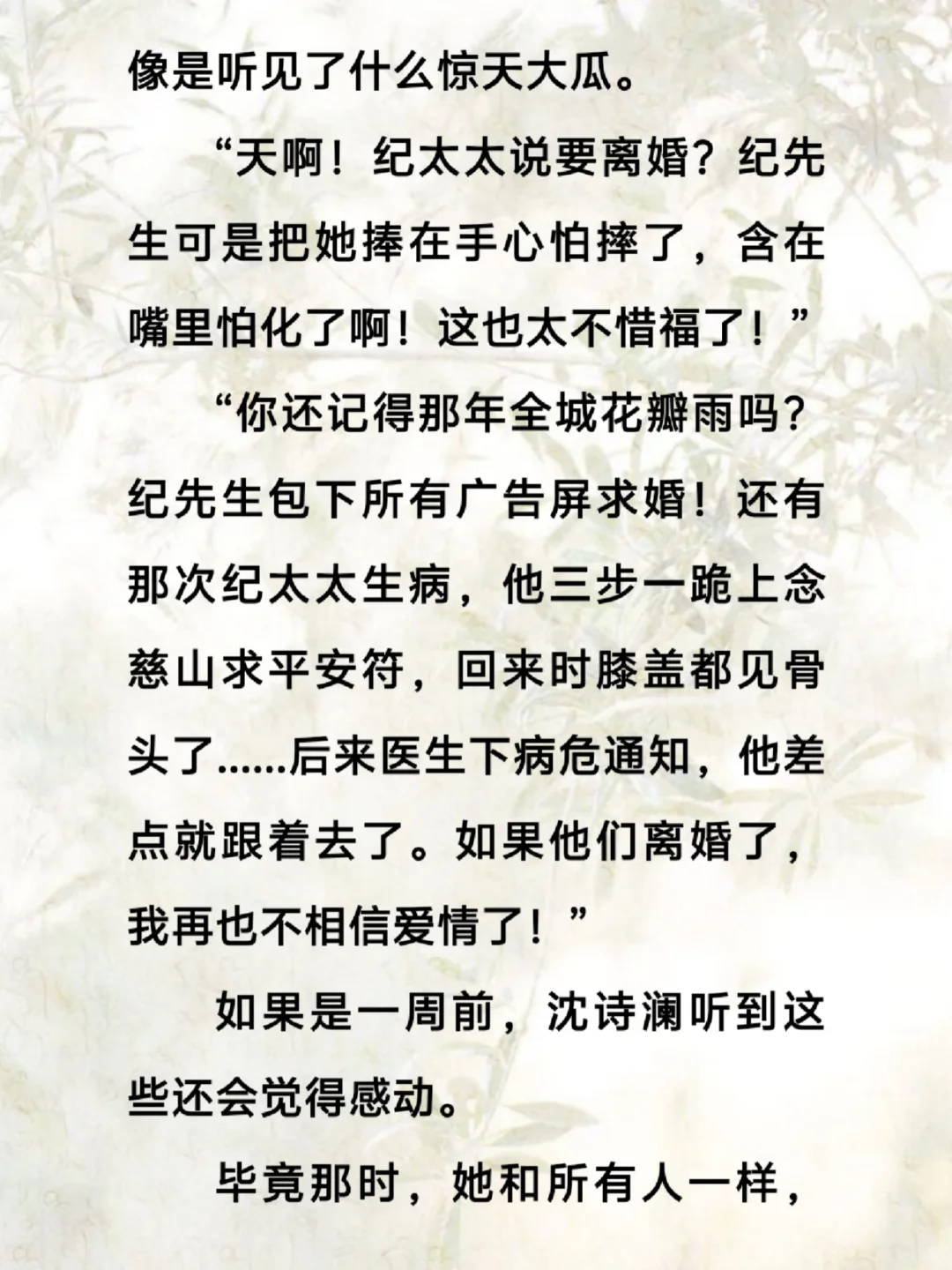 《爱是寂静的迁徙》沈诗澜纪南风周辰宴