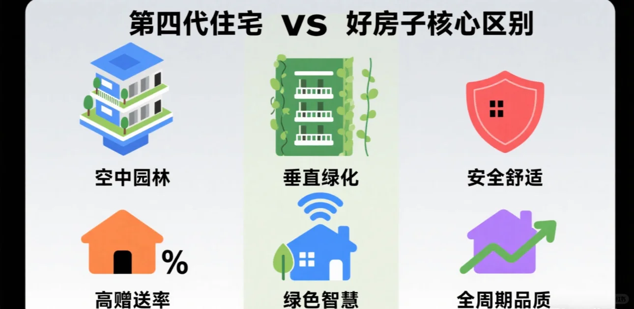 第四代住宅跟好房子的区别