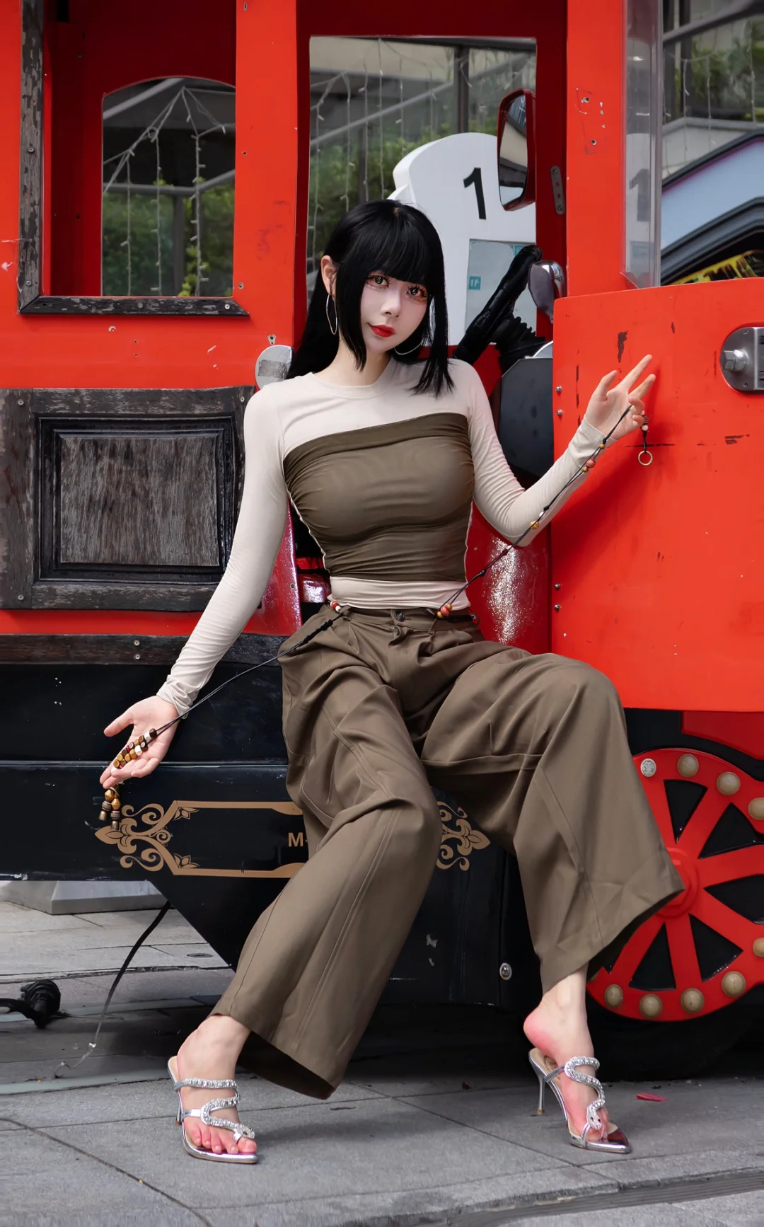 OOtd穿搭｜今天是纯欲显身材辣妹姐姐❤泰酷辣
