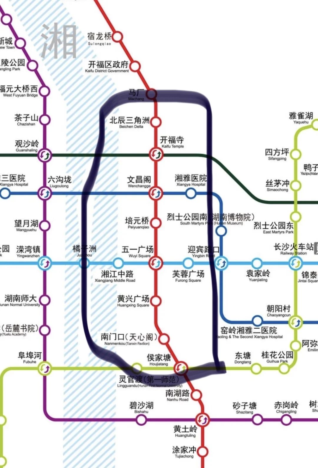 求租长沙一号线房子