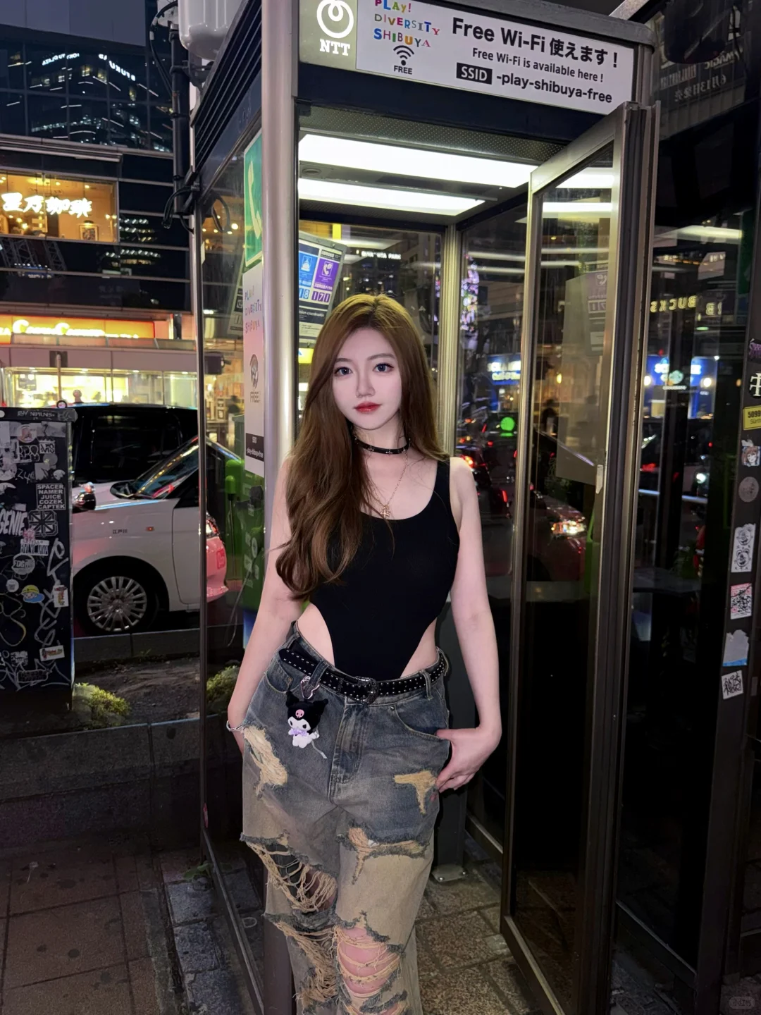 渋谷です🇯🇵今天是涩谷辣妹