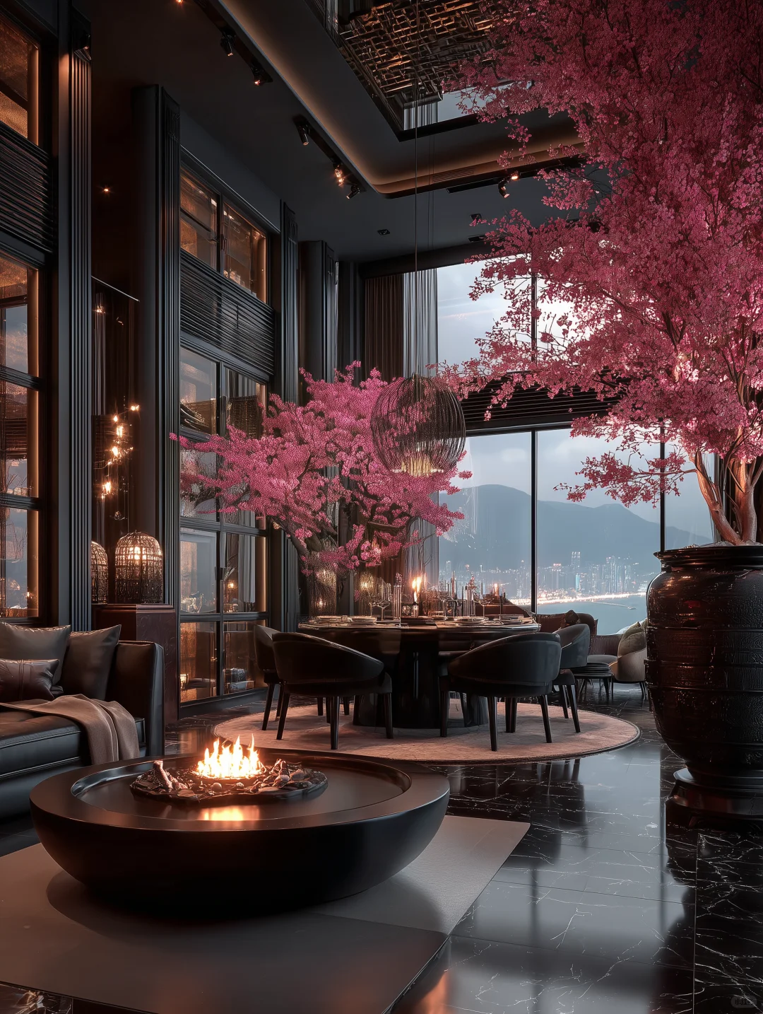 中式现代浪漫小屋