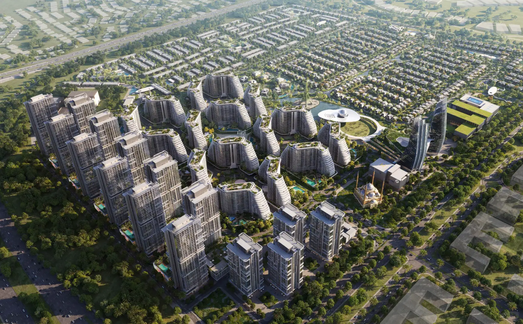 迪拜豪宅 | 开放空间·未来社区·全景公寓