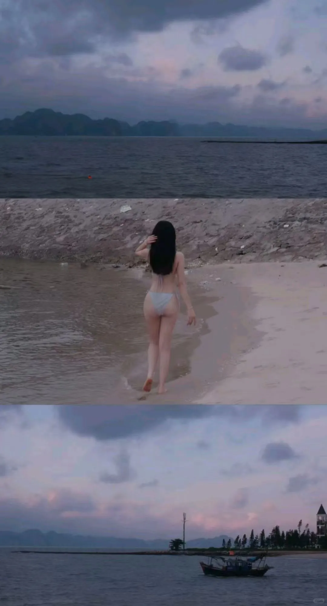 海边正常穿搭，朋友圈不敢发系列