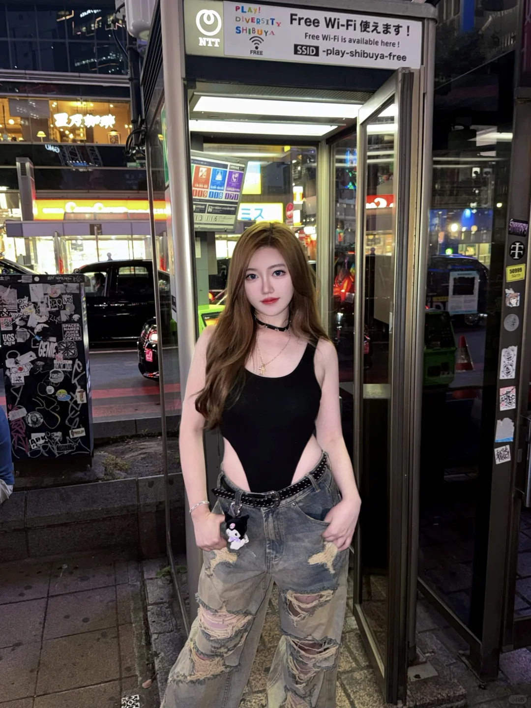 渋谷です🇯🇵今天是涩谷辣妹