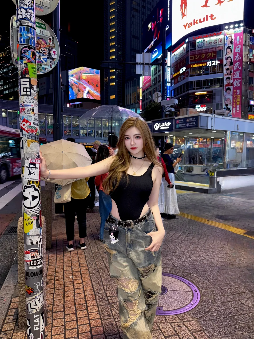 渋谷です🇯🇵今天是涩谷辣妹