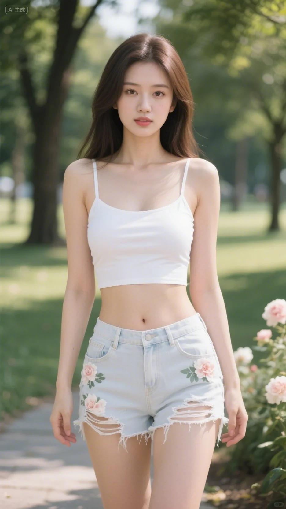 这身材我都羡慕～清纯甜美风美女～谁不爱呢