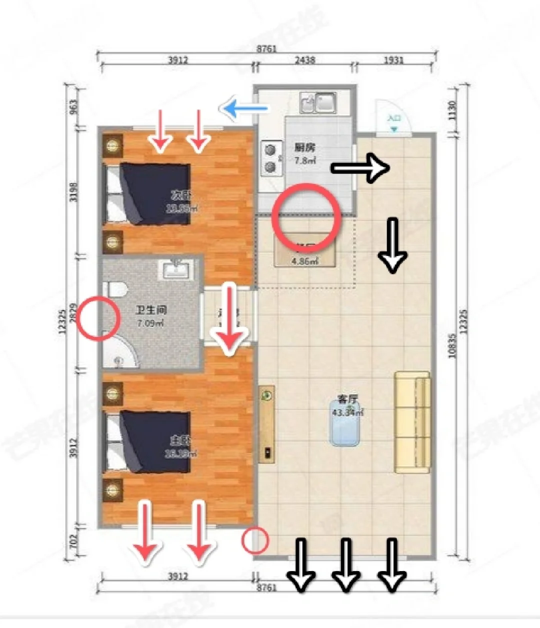 购房指南（户型）❗之①南北标户