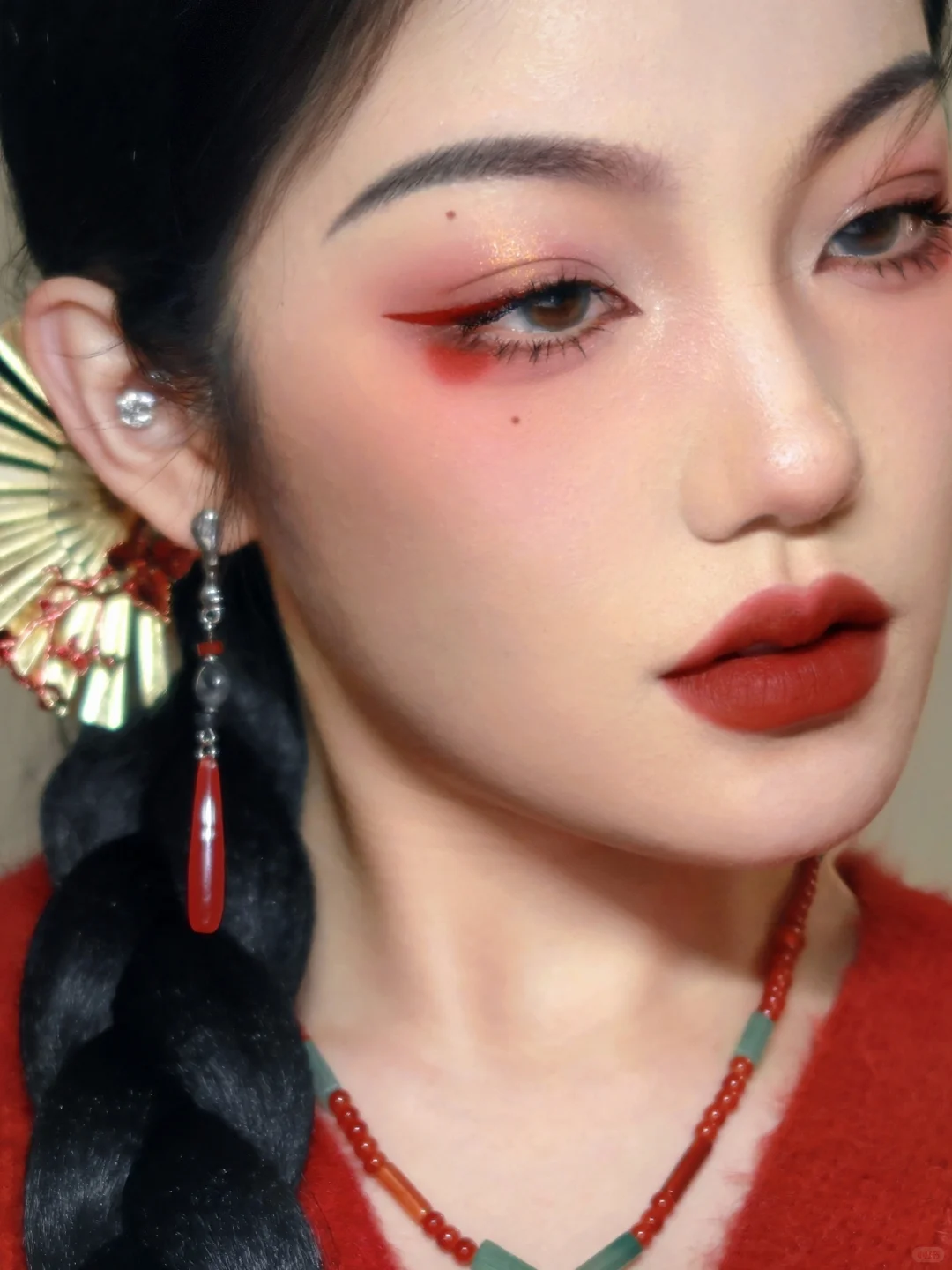 龙年一点红｜我画过的新中式妆容们🏮