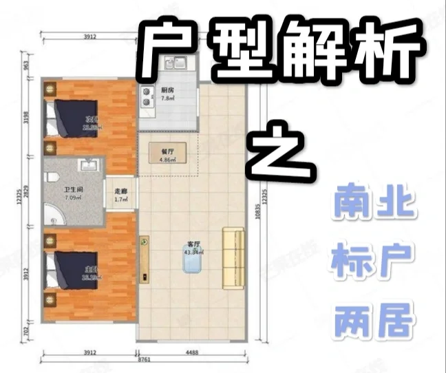 购房指南（户型）❗之①南北标户