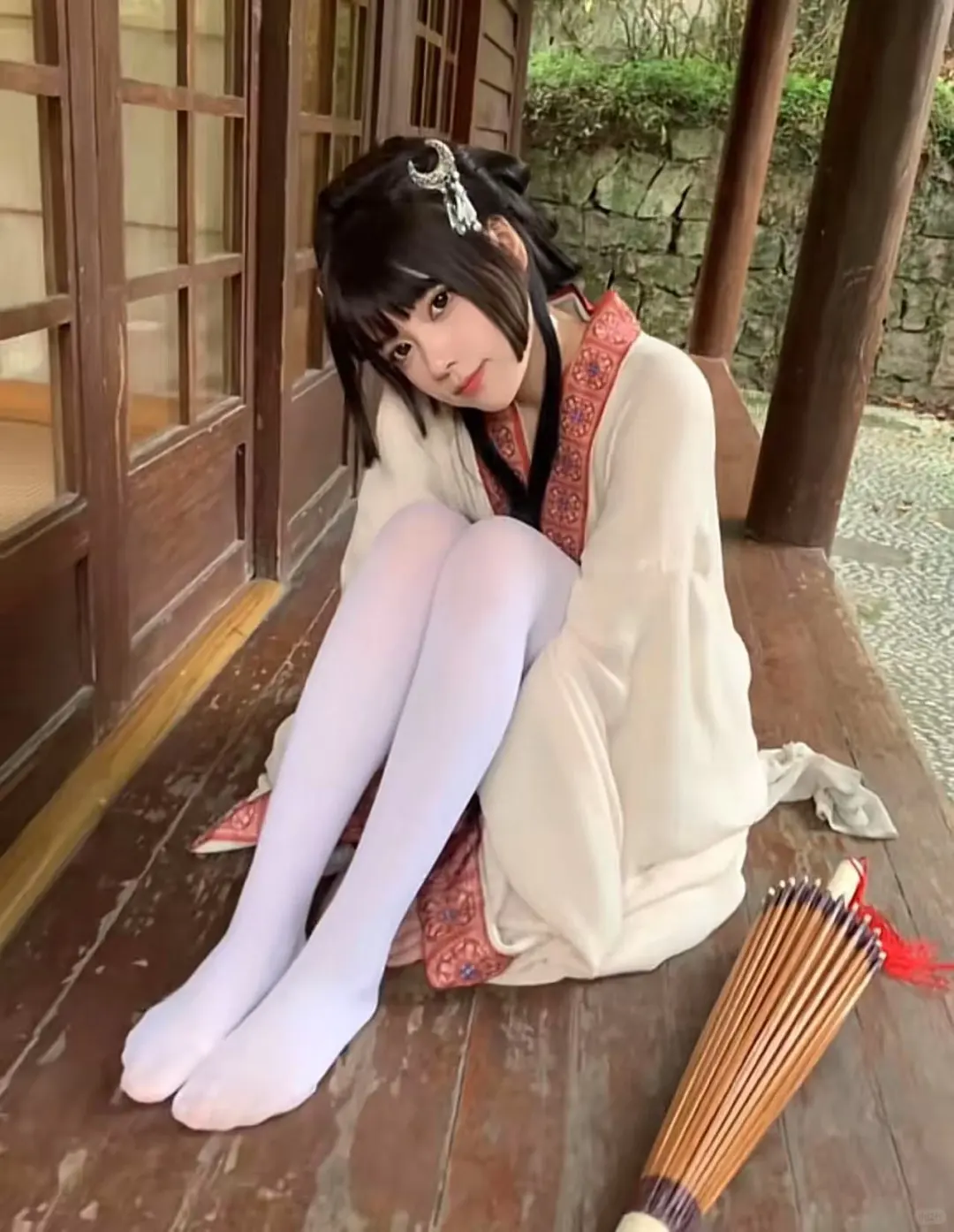 穿汉服被问爆的清冷感穿搭🌿
