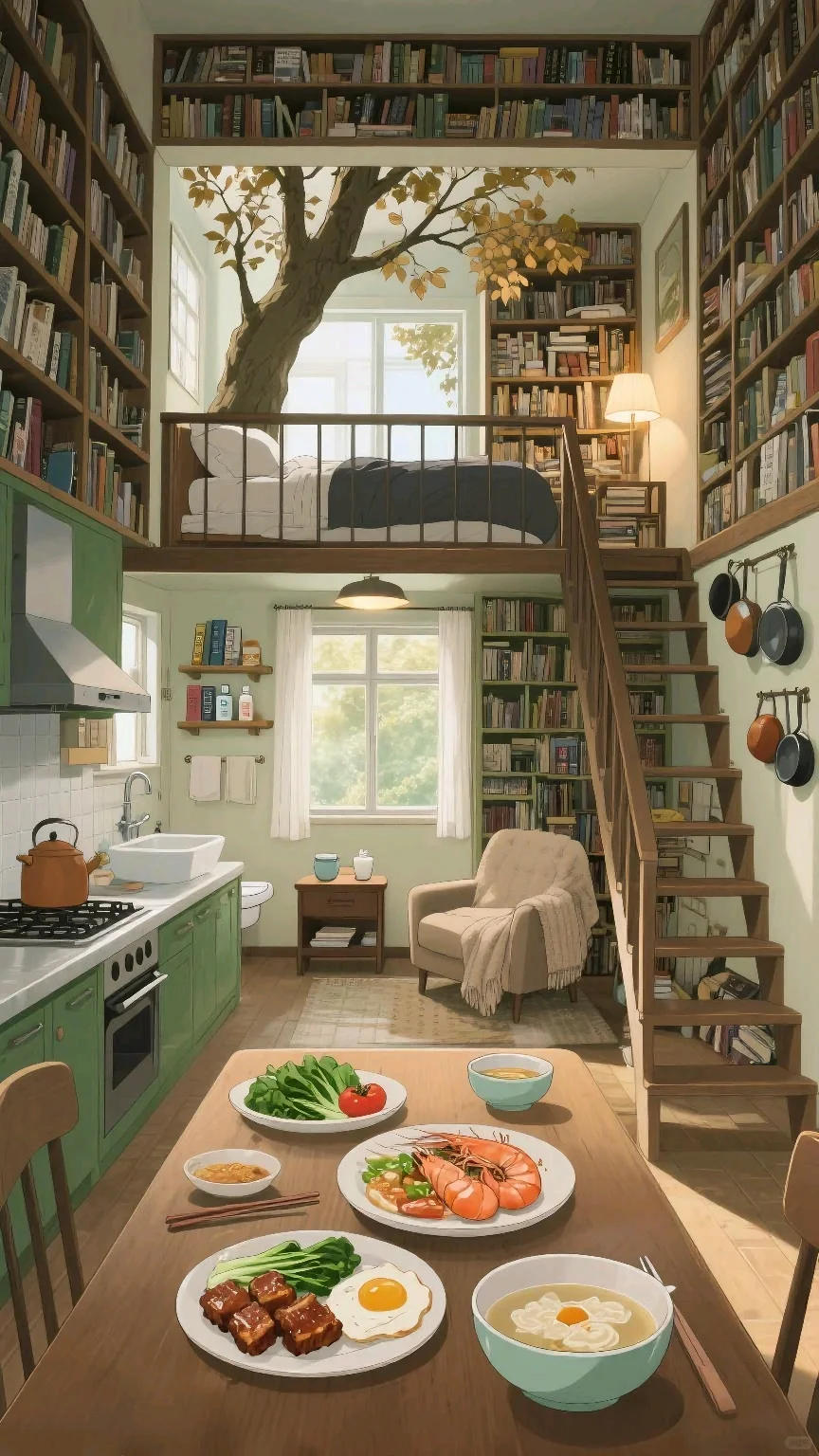 独居生活，你想拥有一间怎样的小屋…