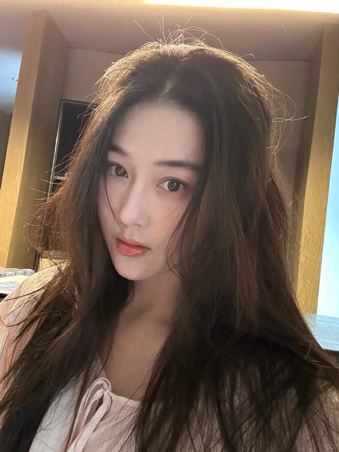 画了一个妆