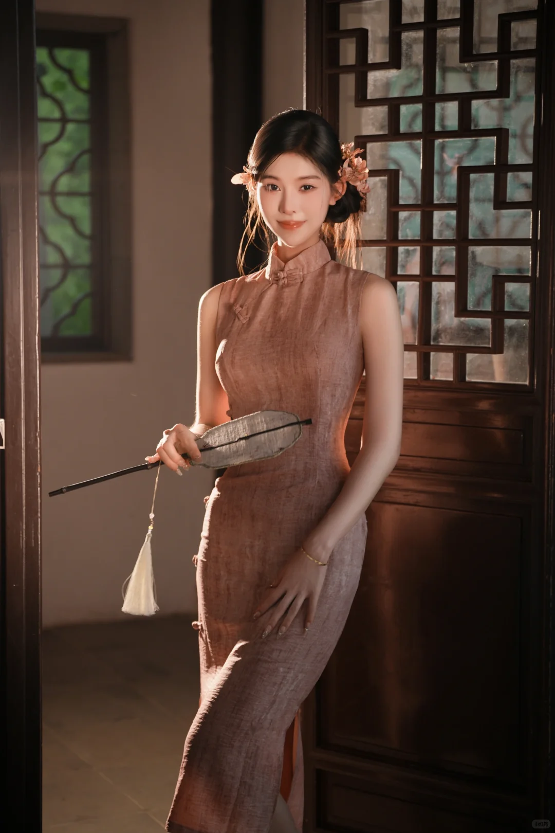 交换一张旗袍照吧