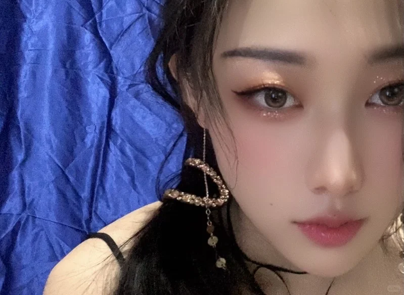 美人懒得修图 随便拍随便美😍