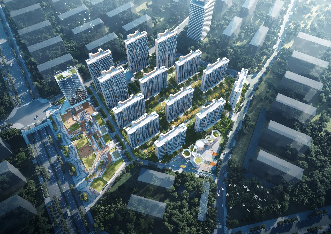 高端住宅 | 品质改善·微弧立面·沿街商业