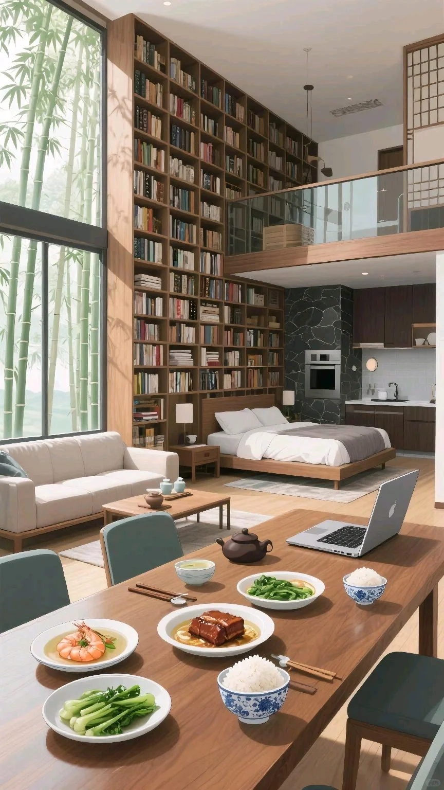 独居生活，你想拥有一间怎样的小屋…