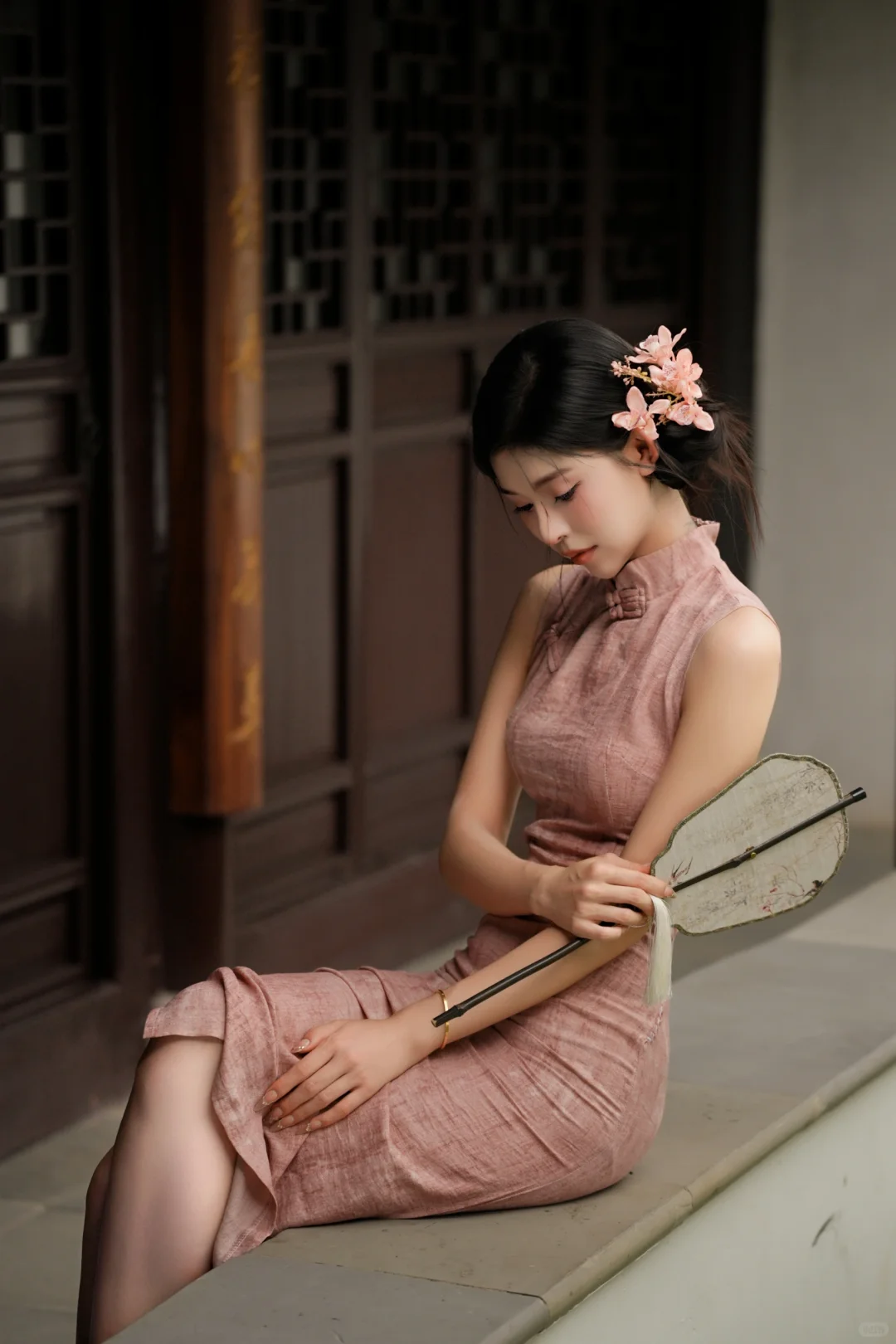交换一张旗袍照吧