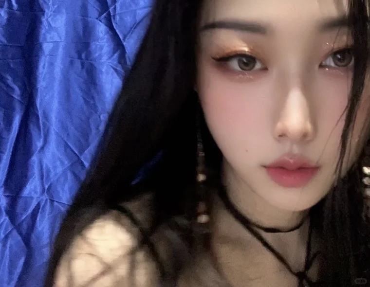 美人懒得修图 随便拍随便美😍