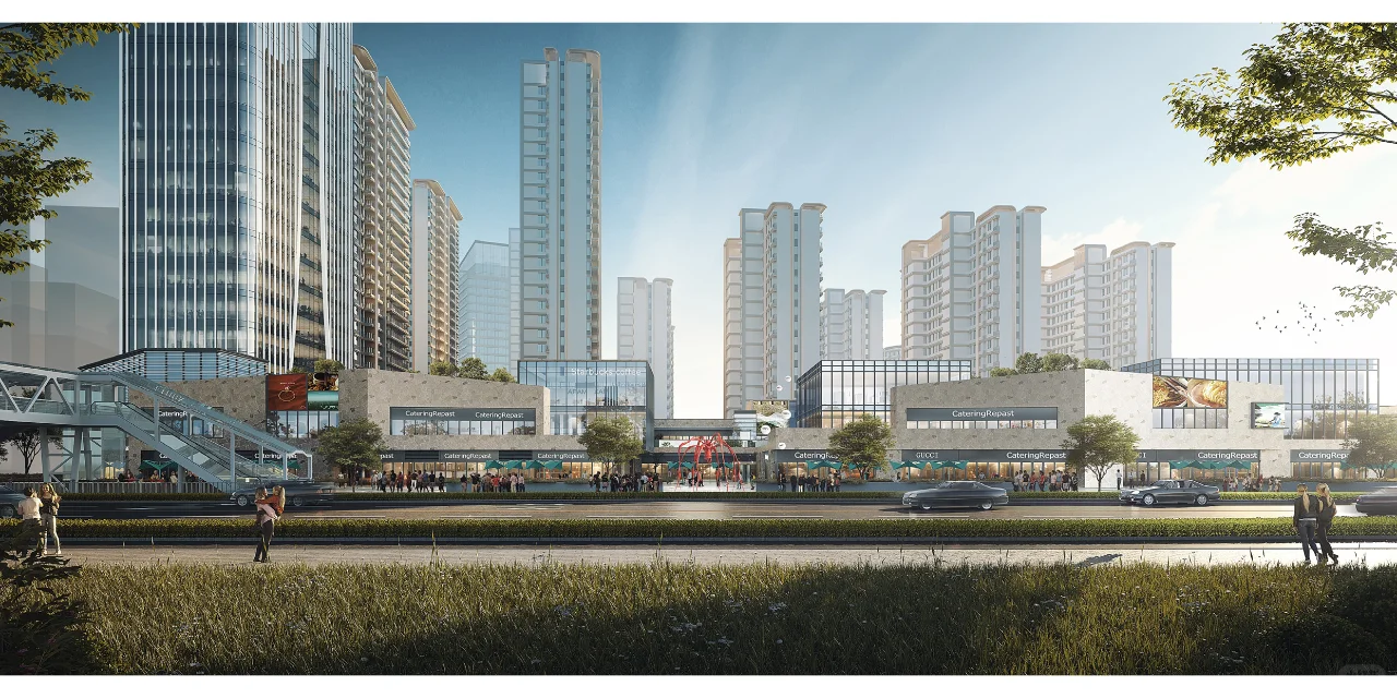 高端住宅 | 品质改善·微弧立面·沿街商业