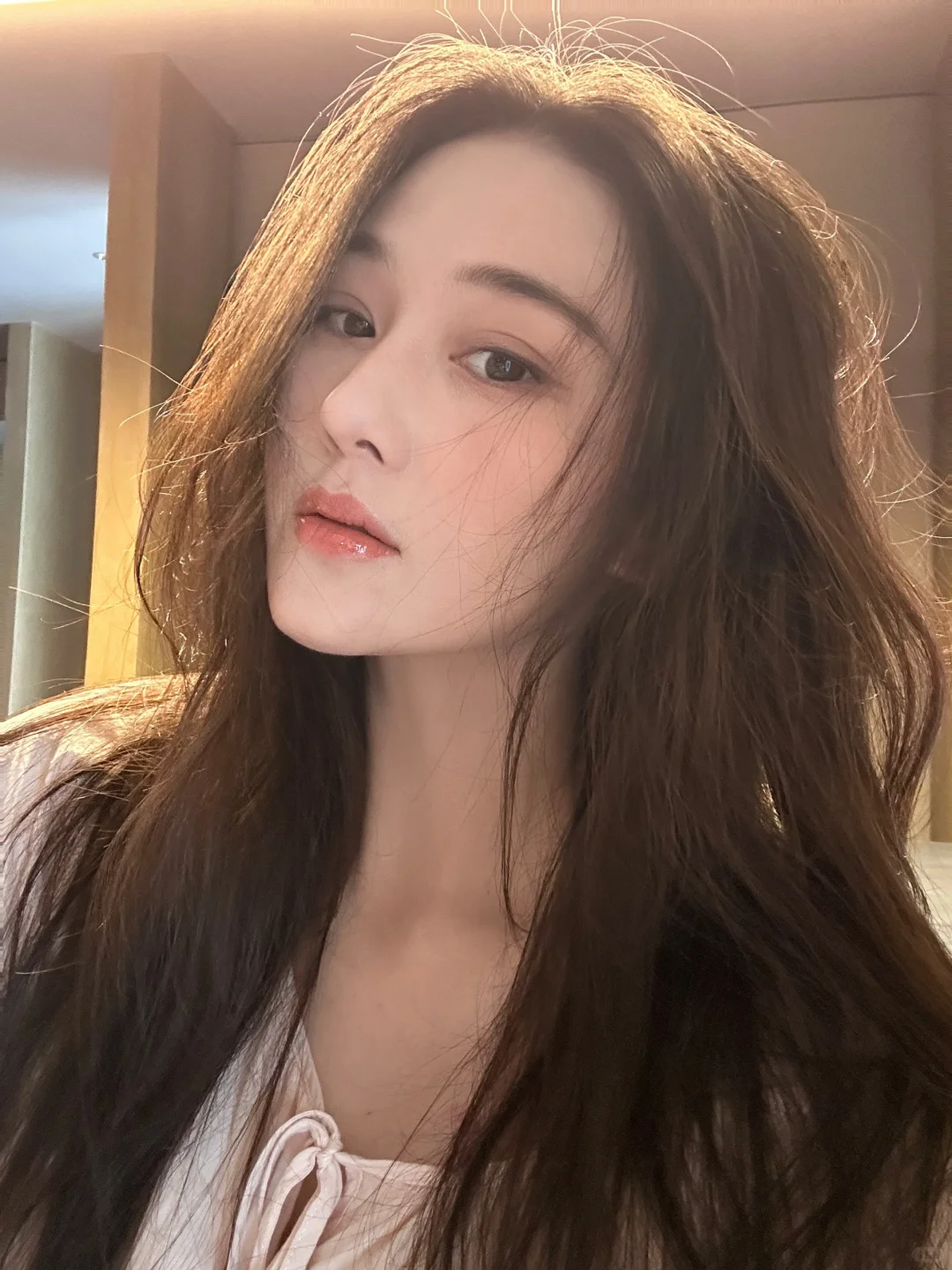 画了一个妆
