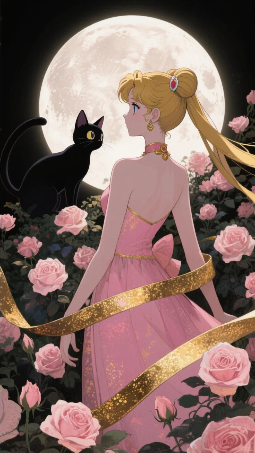 美少女战士_月野兔_露娜Luna