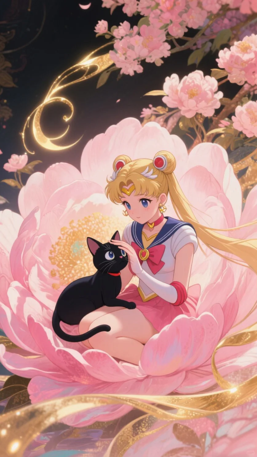美少女战士_月野兔_露娜Luna
