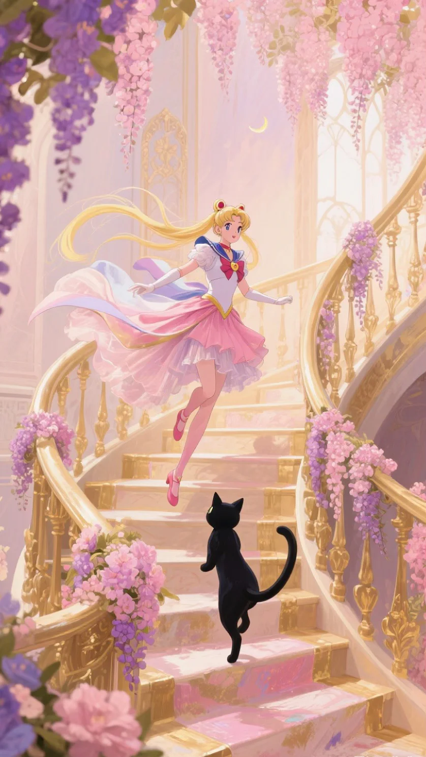 美少女战士_月野兔_露娜Luna