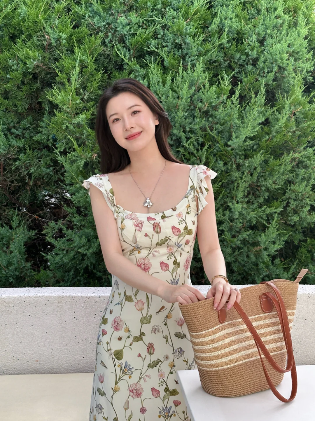 拍照被路过的姐妹夸甜美了🍃