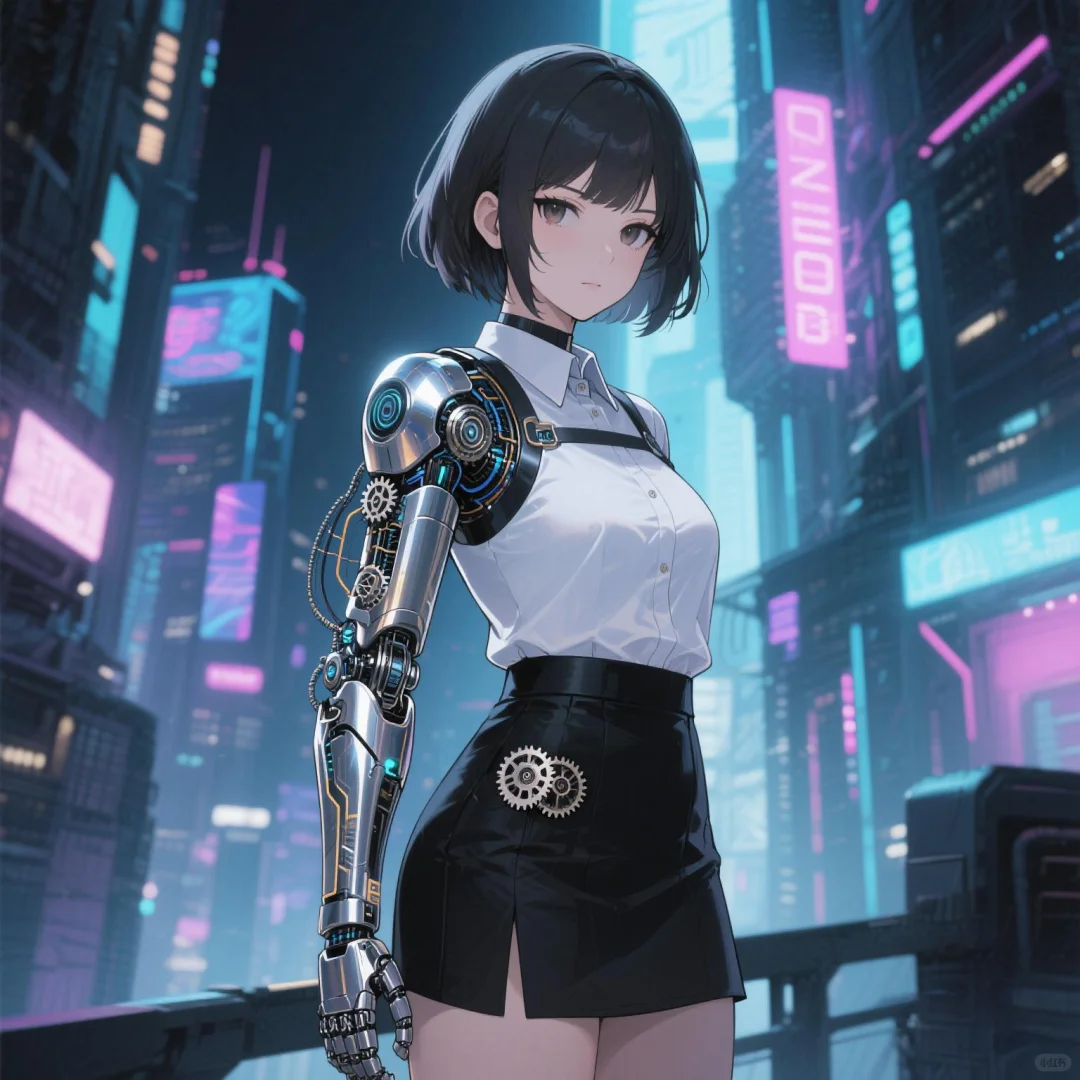 机械右臂美少女第四弹