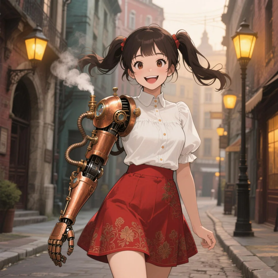机械右臂美少女第四弹