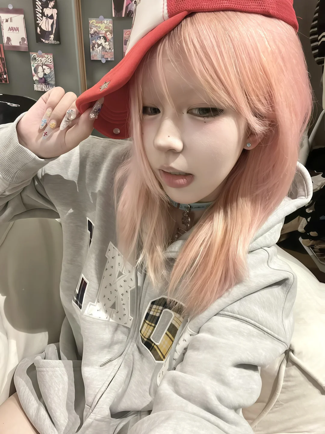 好乖的粉毛