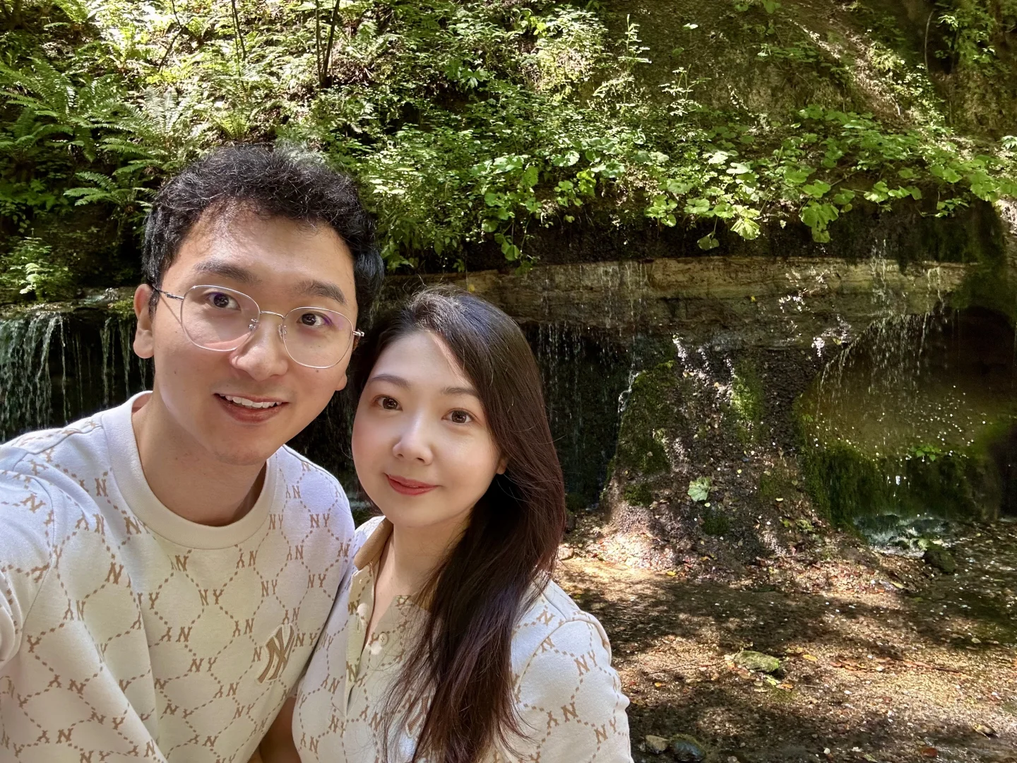 轻井泽的白丝瀑布