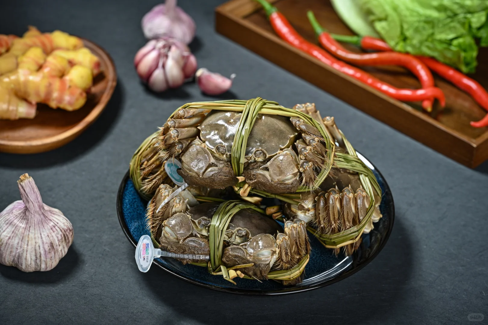 今天来一组阳澄湖大闸蟹，真的很诱人
