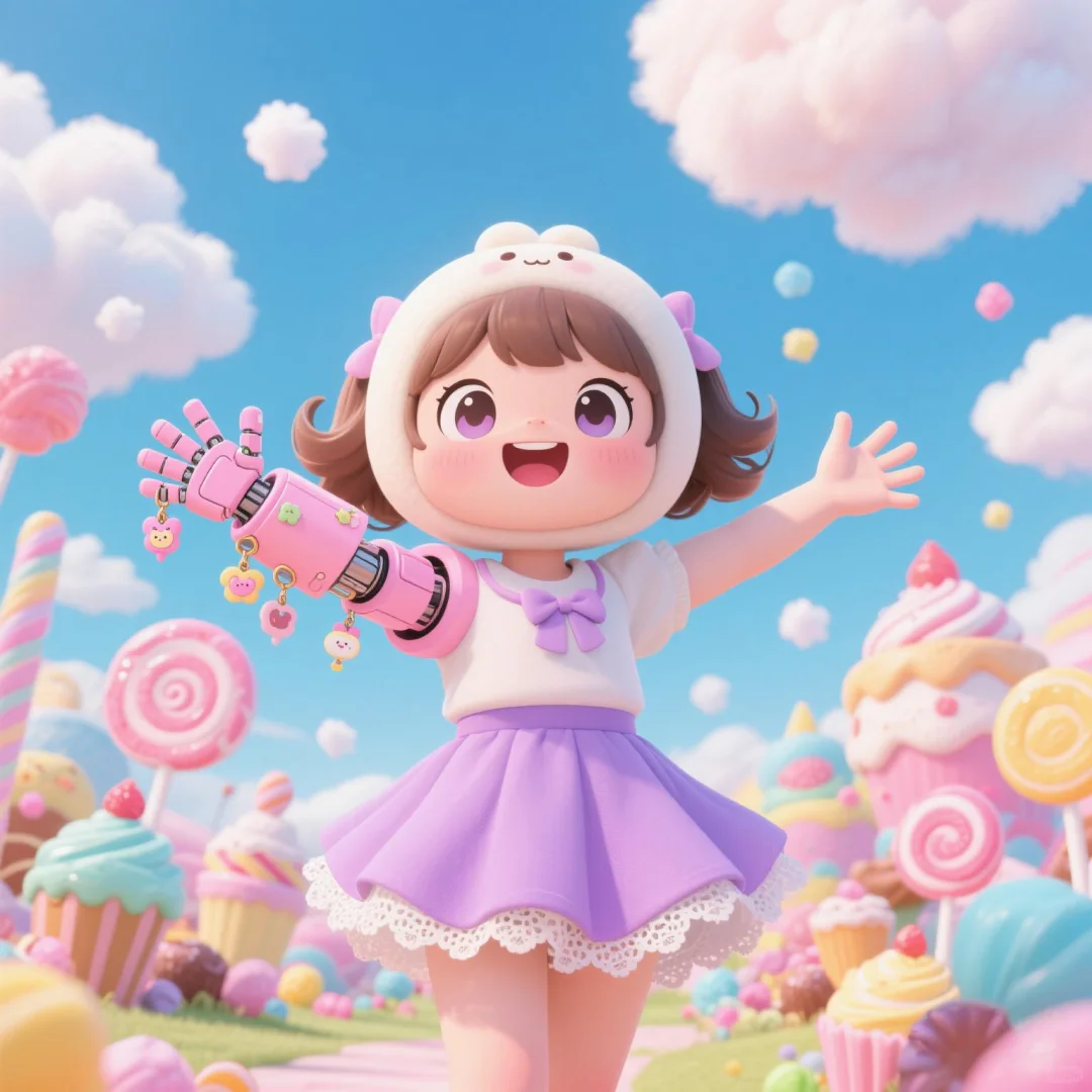 机械右臂美少女第四弹