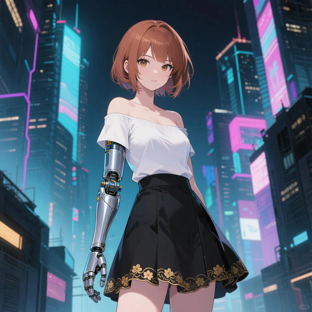 机械右臂美少女第四弹
