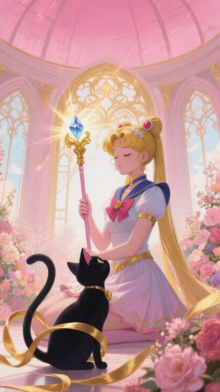 美少女战士_月野兔_露娜Luna