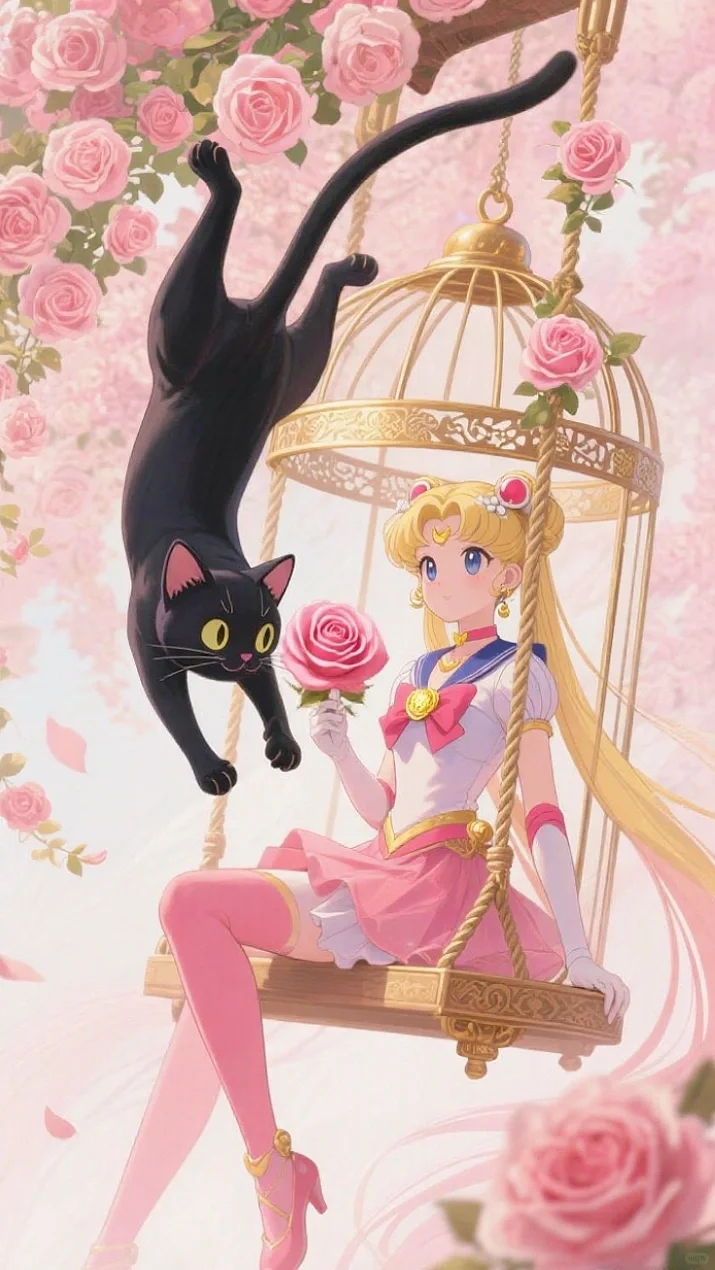 美少女战士_月野兔_露娜Luna