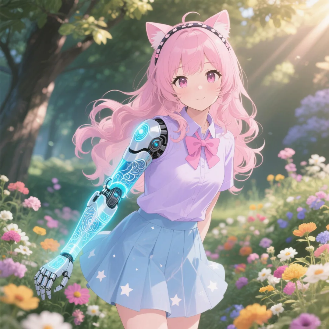 机械右臂美少女第四弹