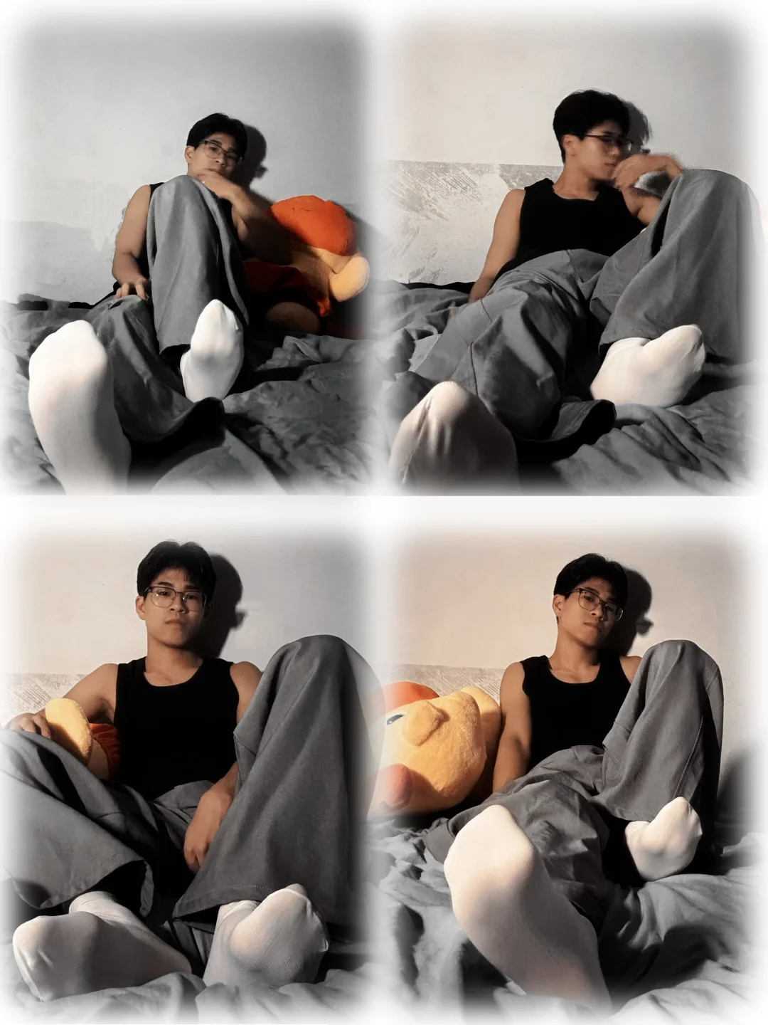 宅家拍大片📷之白丝🧦