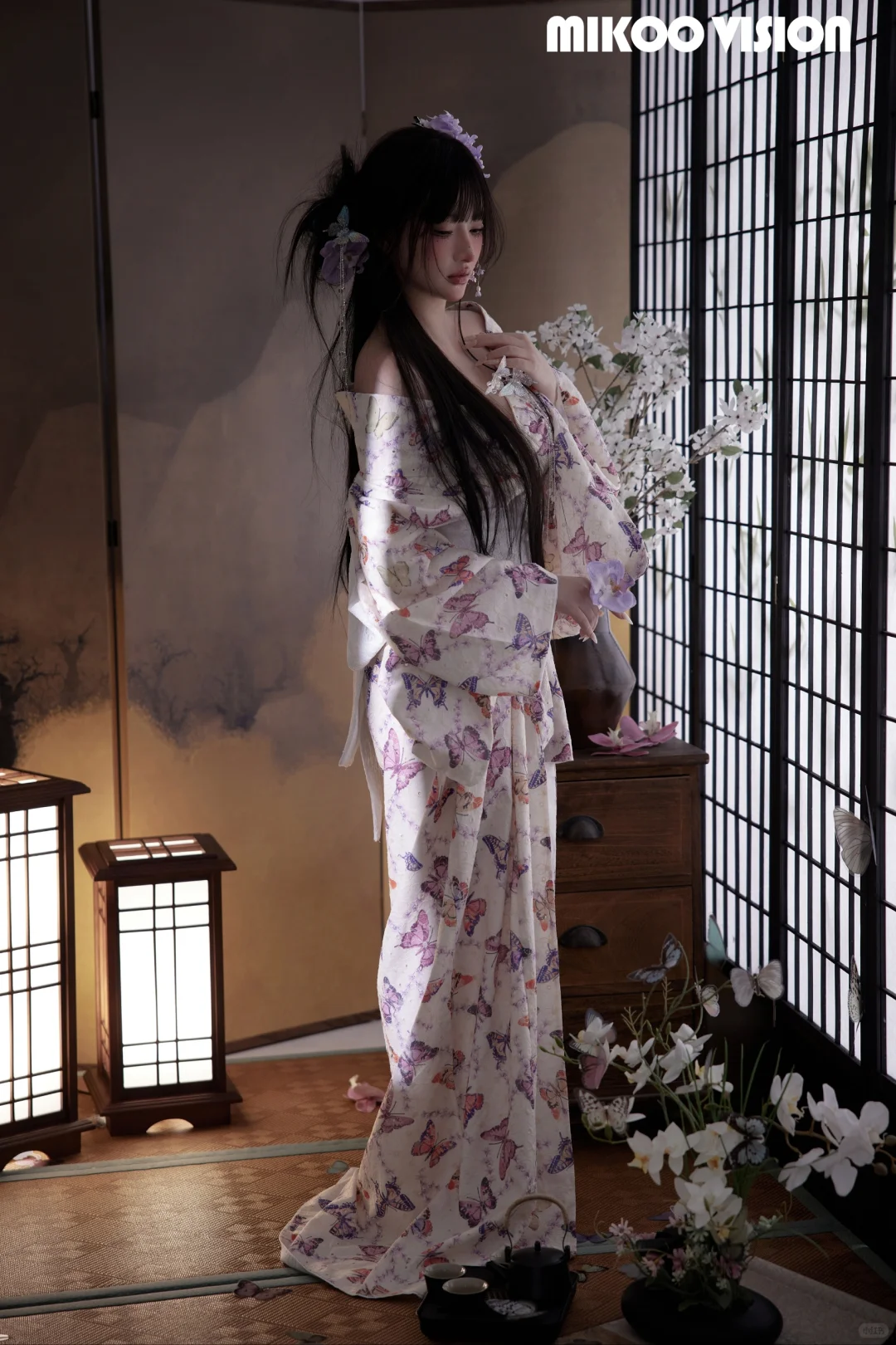 日系和服写真 👘 风情万种 妖艳花魁