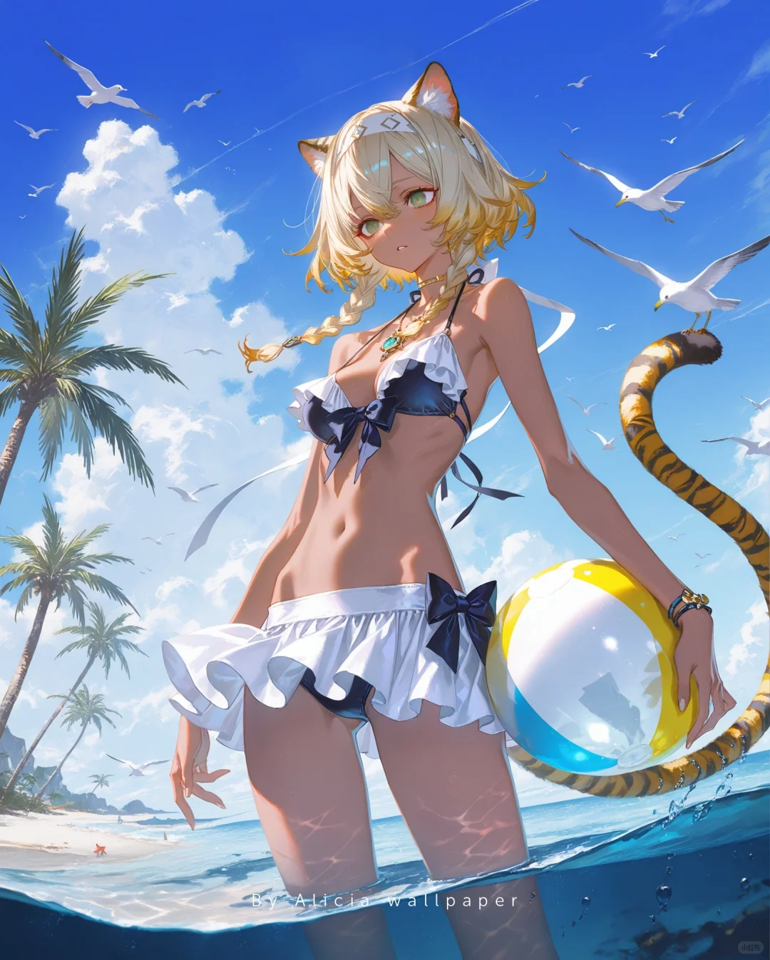 「原神·夏日光影」系列壁纸