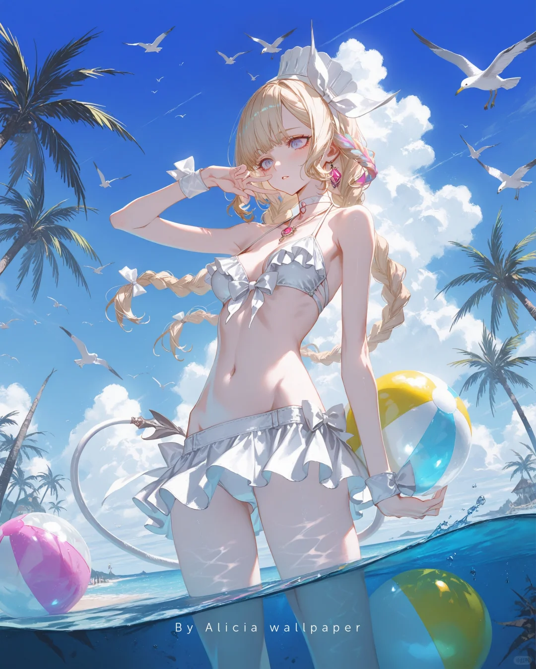 「原神·夏日光影」系列壁纸