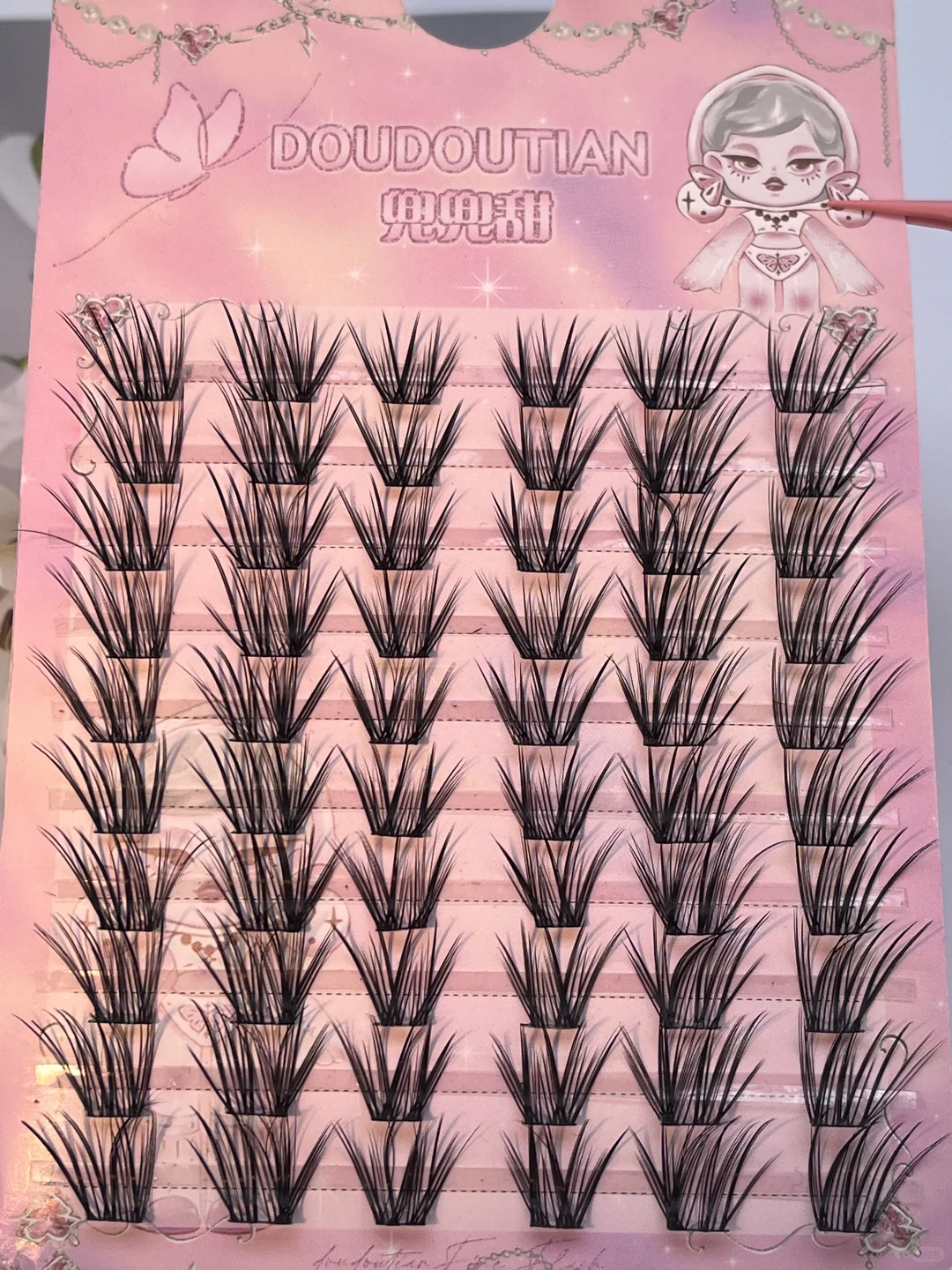淡颜天菜！松弛感睫毛直接炸 ！！！！
