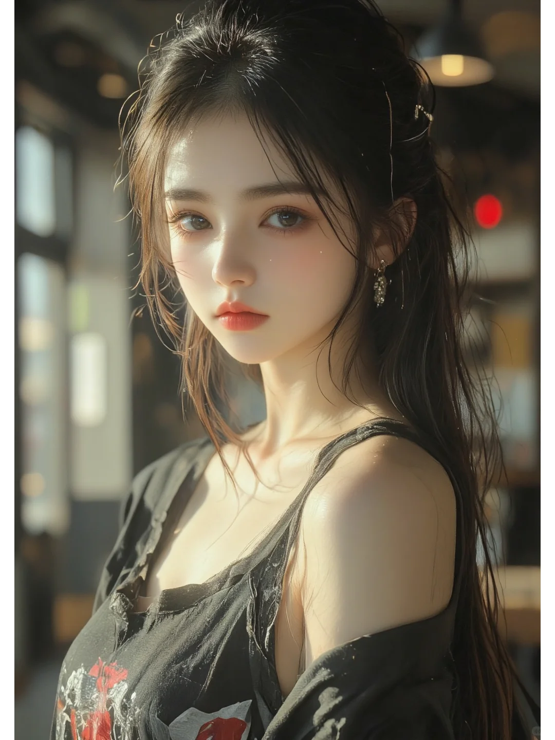AI美女，注意甄别