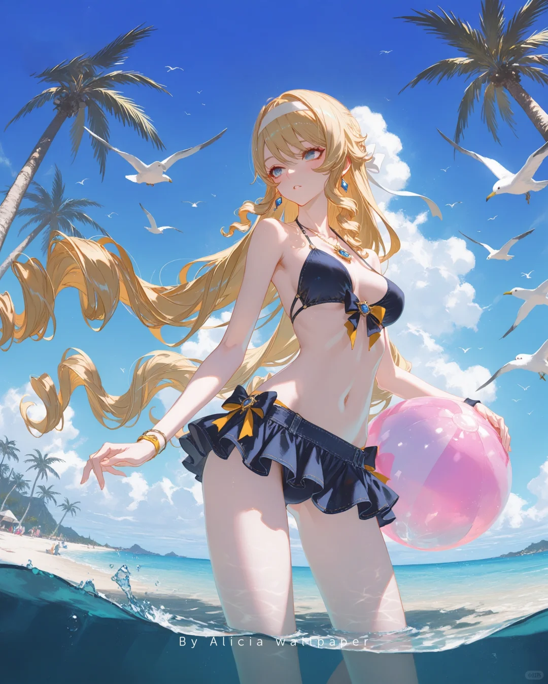「原神·夏日光影」系列壁纸