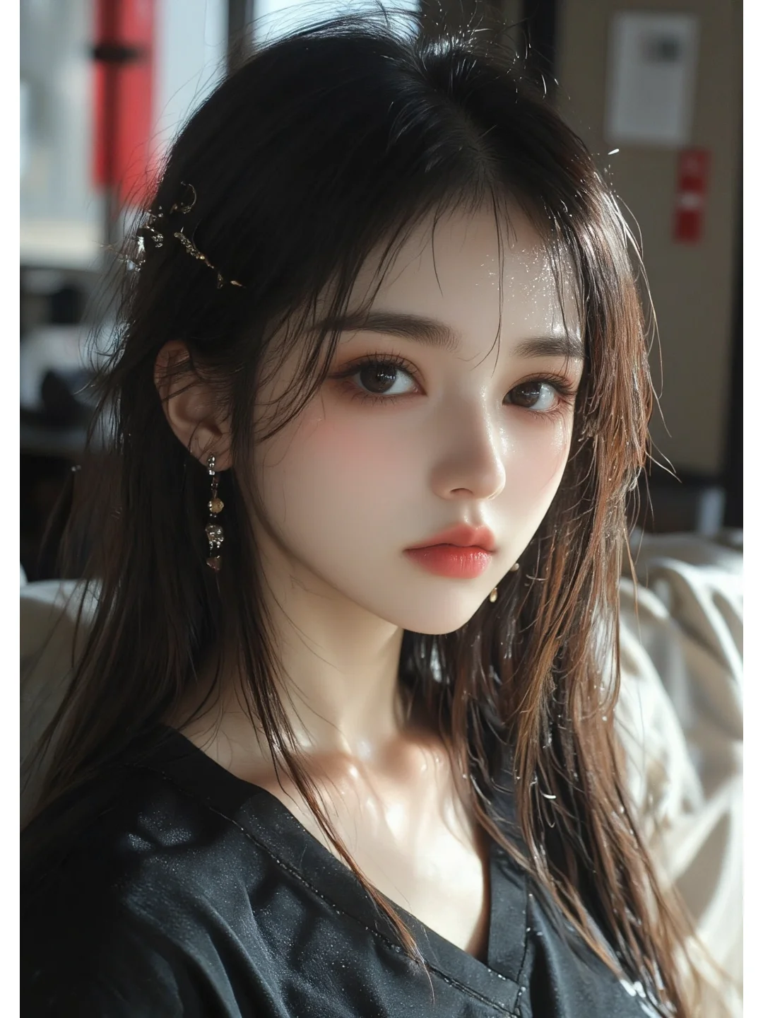 AI美女，注意甄别
