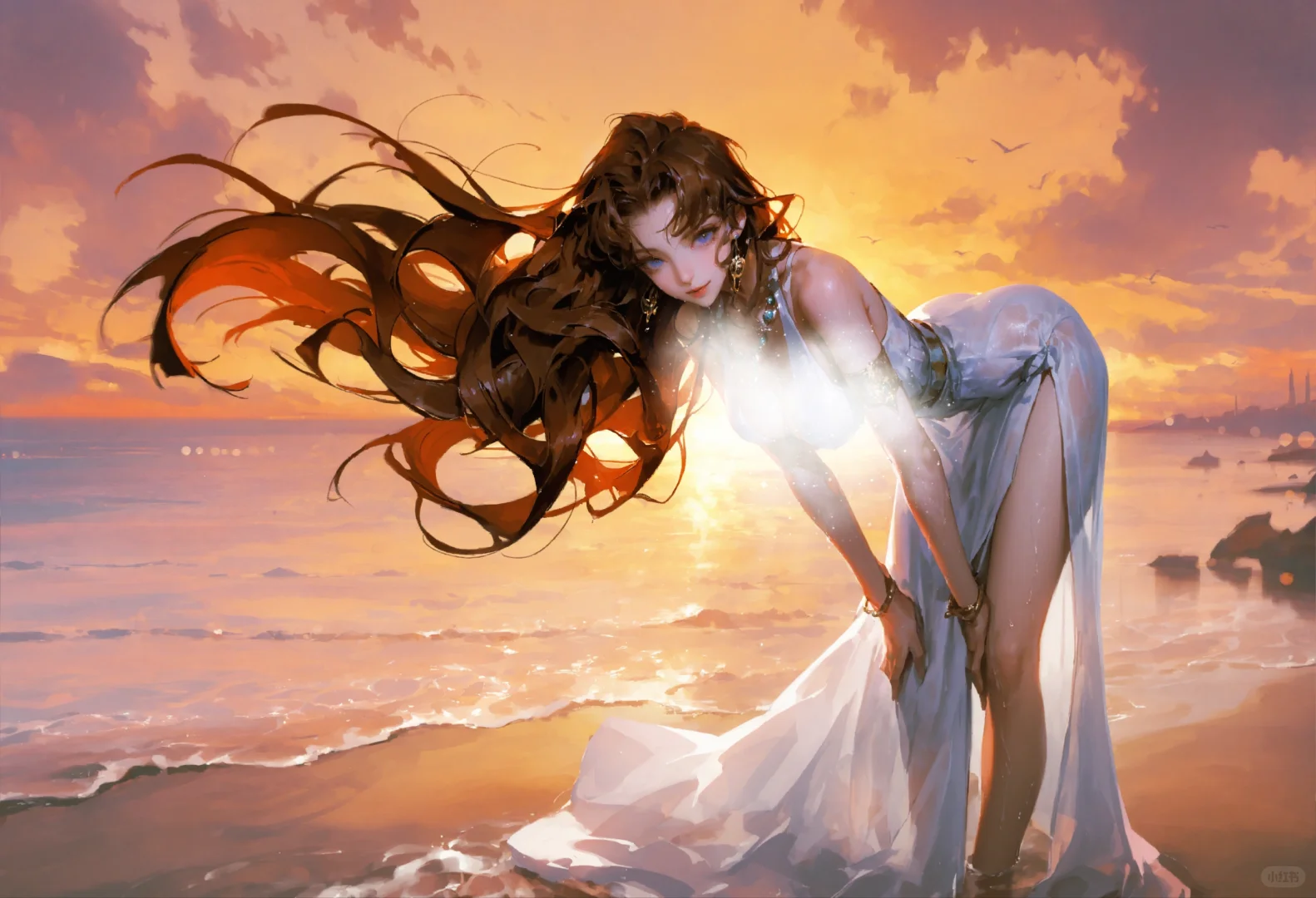 海边的维纳斯