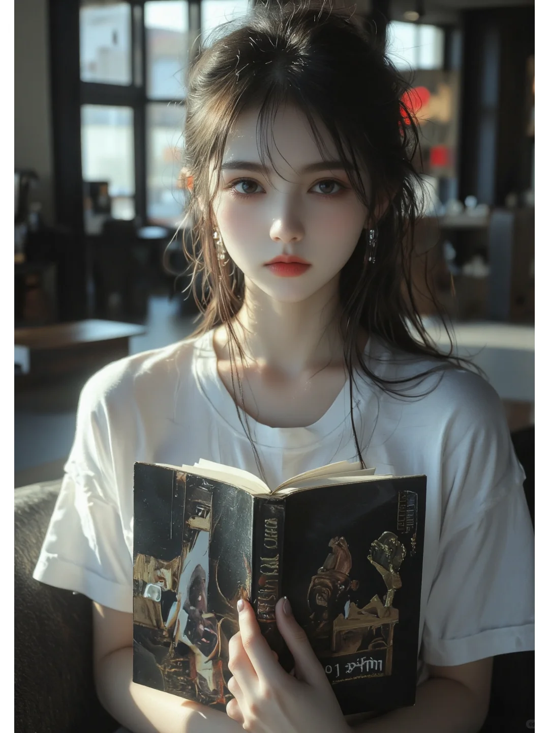 AI美女，注意甄别