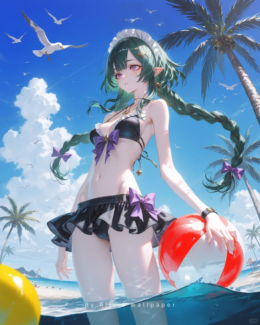 「原神·夏日光影」系列壁纸
